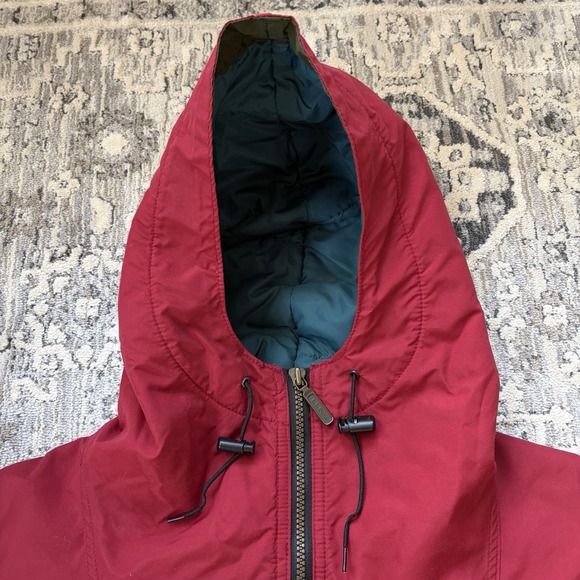 Vintage LL Bean 3M Thinsulate Anorak Jacket Colorblock 1/4 Zip WIndbreaker - Picture 8 of 16
